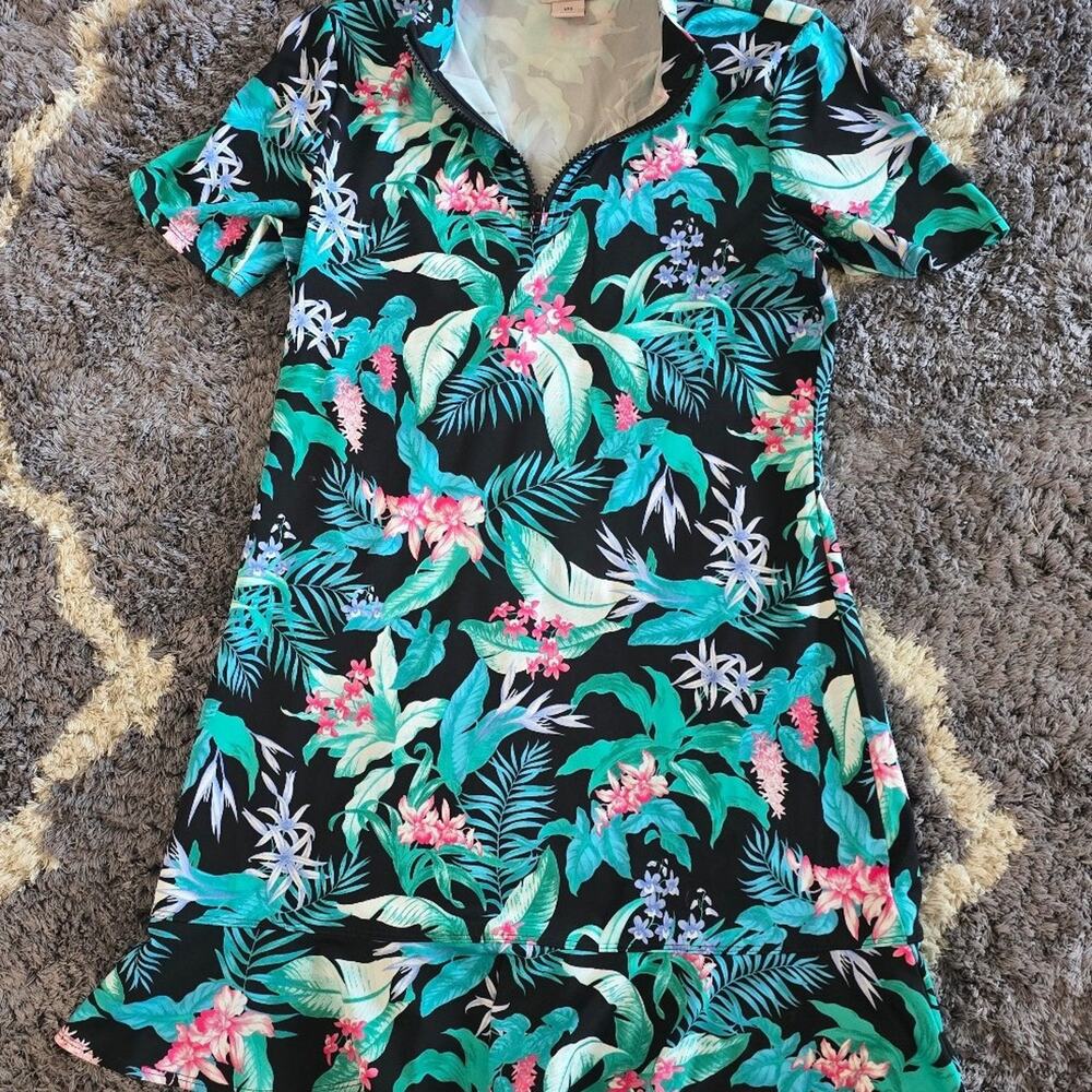 Tommy Bahama Floral Golf Dress Size Small